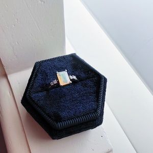 Moon Magic Ethiopian Opal and Sterling Silver Ring